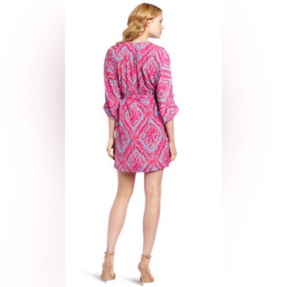 Lilly Pulitzer Wilda Dress Snorkel Blue Reef Madness - Picture 10 of 16